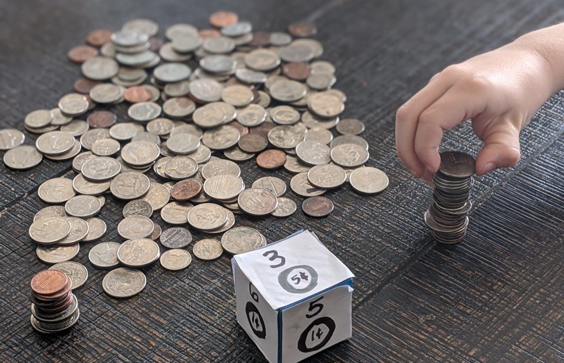 Coin Stacking Annie's Classroom
