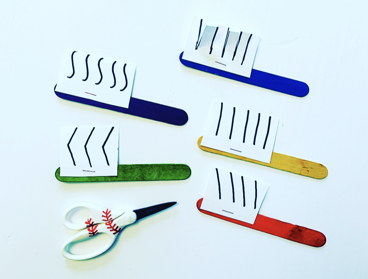 Toothbrush Cutting Annie's Classroom